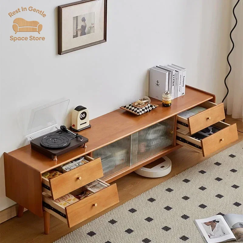 Drawer Pedestal Cabinet - Mobile TV Moderno con Cassetti e