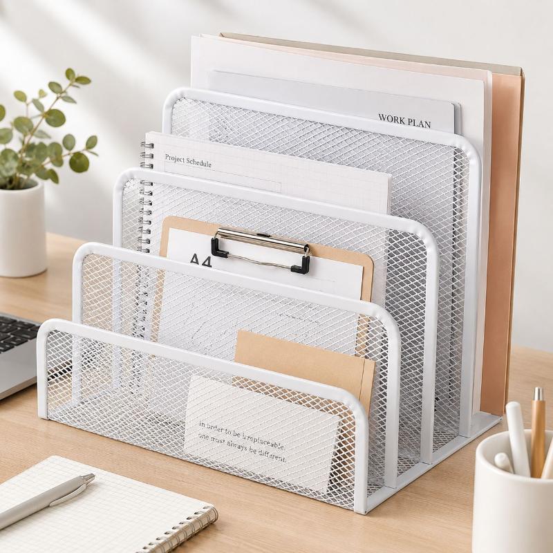 Home Office Setup - Organizer da scrivania a 3 livelli