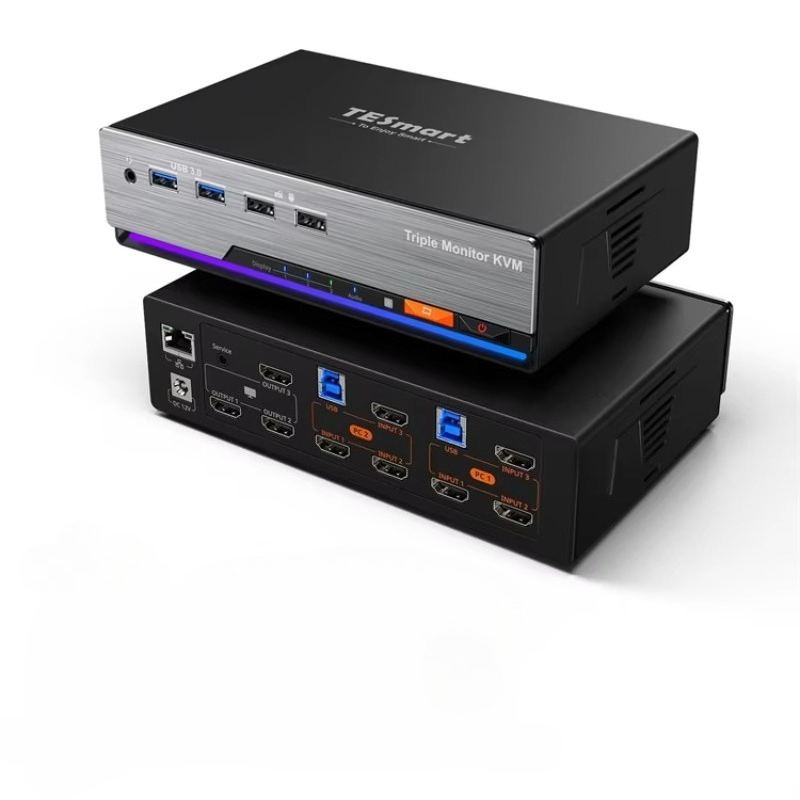 Home Office Kvm Switch - 4K 60Hz per switch KVM HDMI