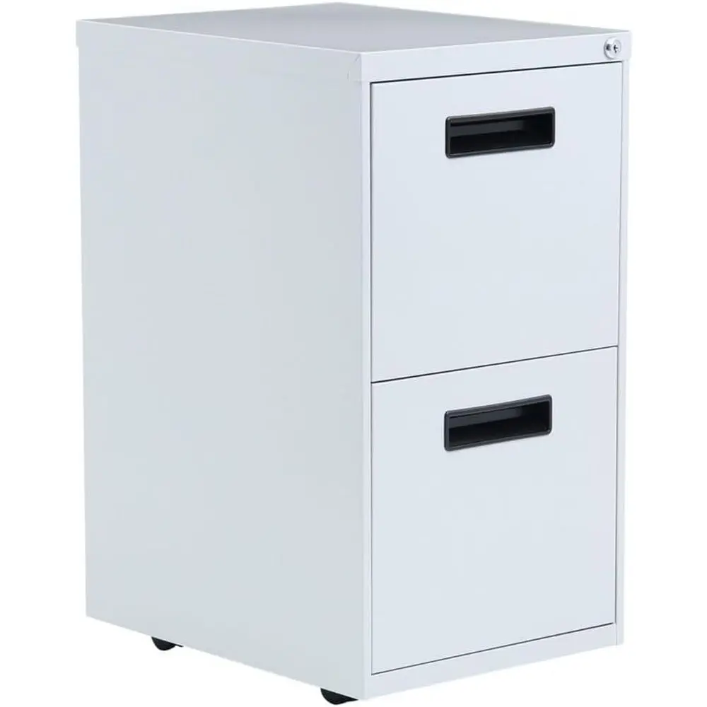 Drawer Pedestal Cabinet - Armadietto portadocumenti grigio con piedistallo, 2