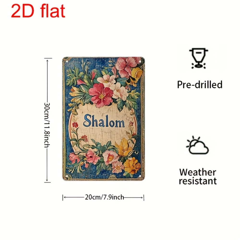 Home Office Decor - CIFBUY Decorazione da parete in alluminio
