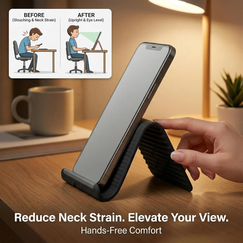Supporto per telefono in silic - Home Office Setup recensione e prezzo