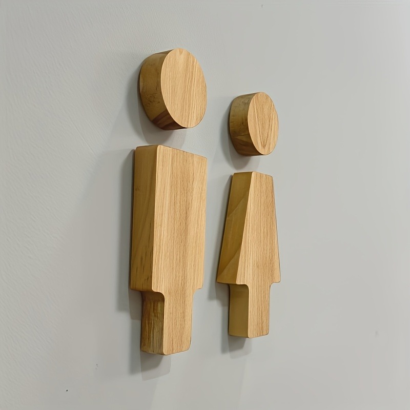 Cartello da bagno in legno da  - Home Office Setup recensione e prezzo