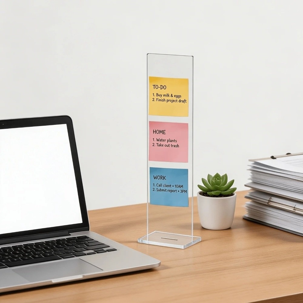 Lavagna per Messaggi in Acrili - Home Office Setup recensione e prezzo