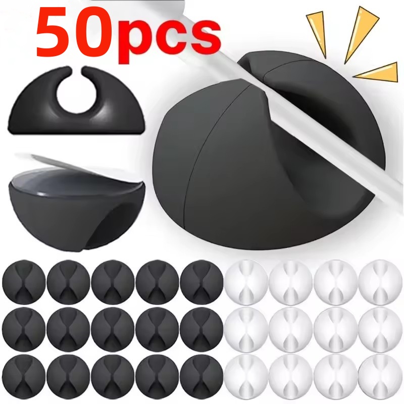 5/50 pz Cavo Clip Avvolgitore  - Home Office Setup recensione e prezzo
