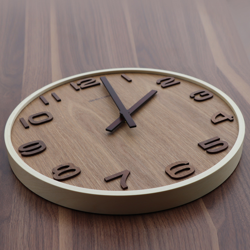 Orologio da Parete in Legno Ma - Home Office Background recensione e prezzo