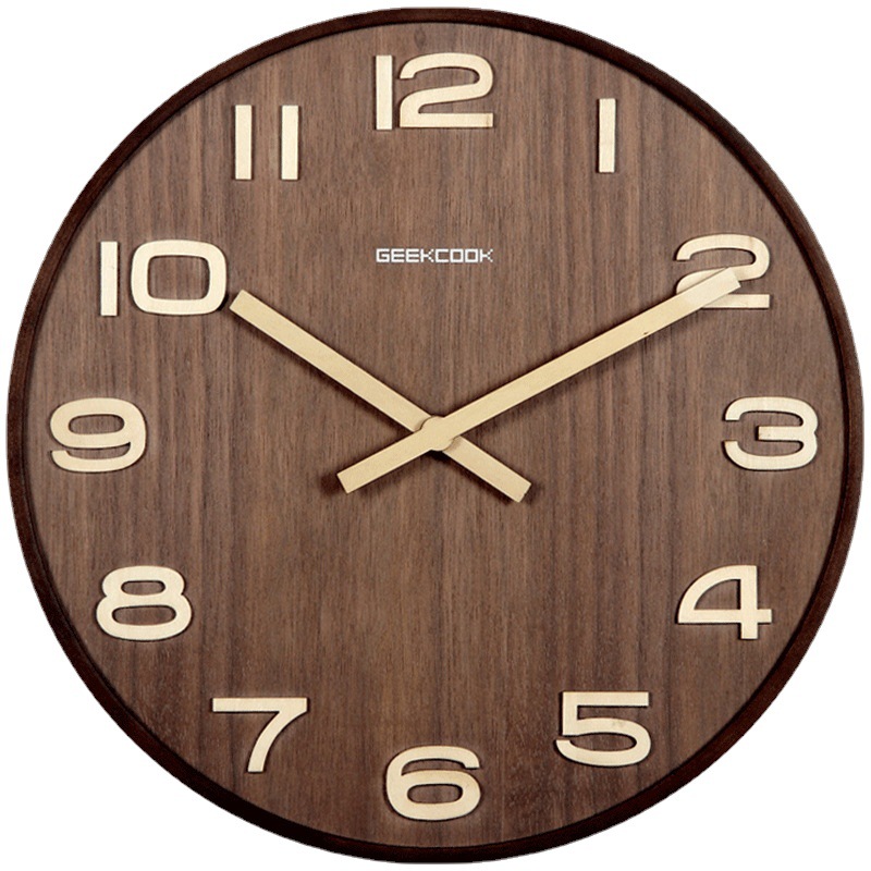 Orologio da Parete in Legno Ma - Home Office Background recensione e prezzo