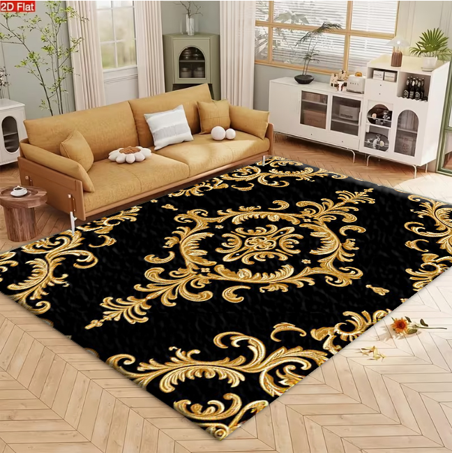 Tappeto Damascato Barocco di L - Home Office Background recensione e prezzo