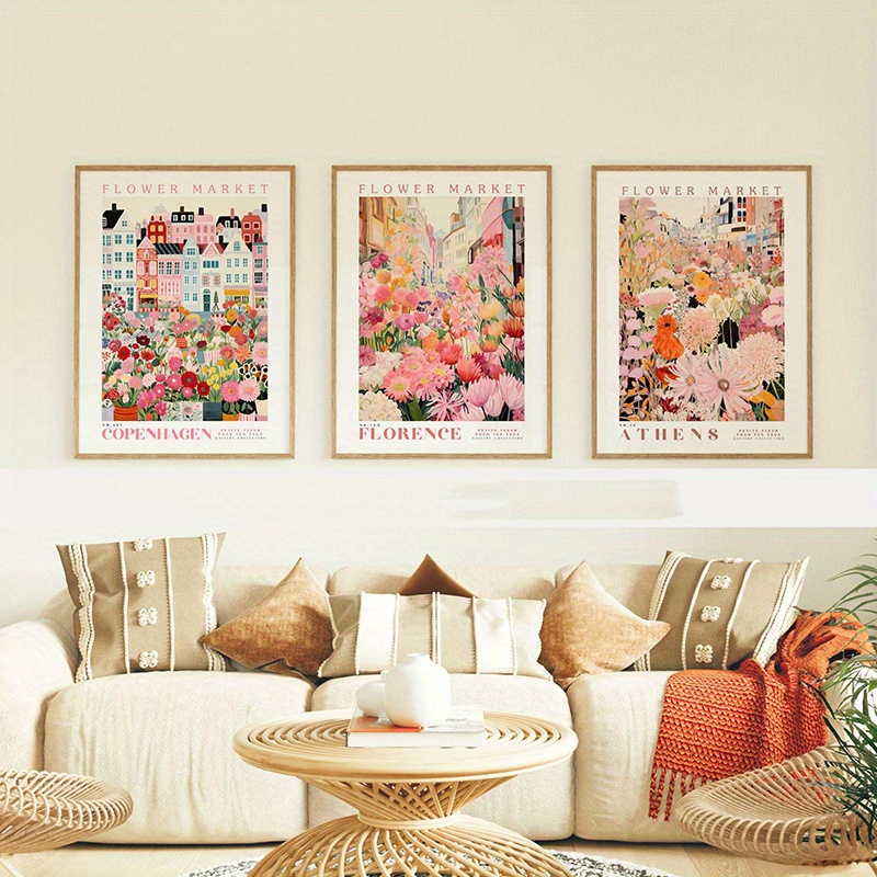 3 poster moderni su tela con m - Home Office Marketing recensione e prezzo