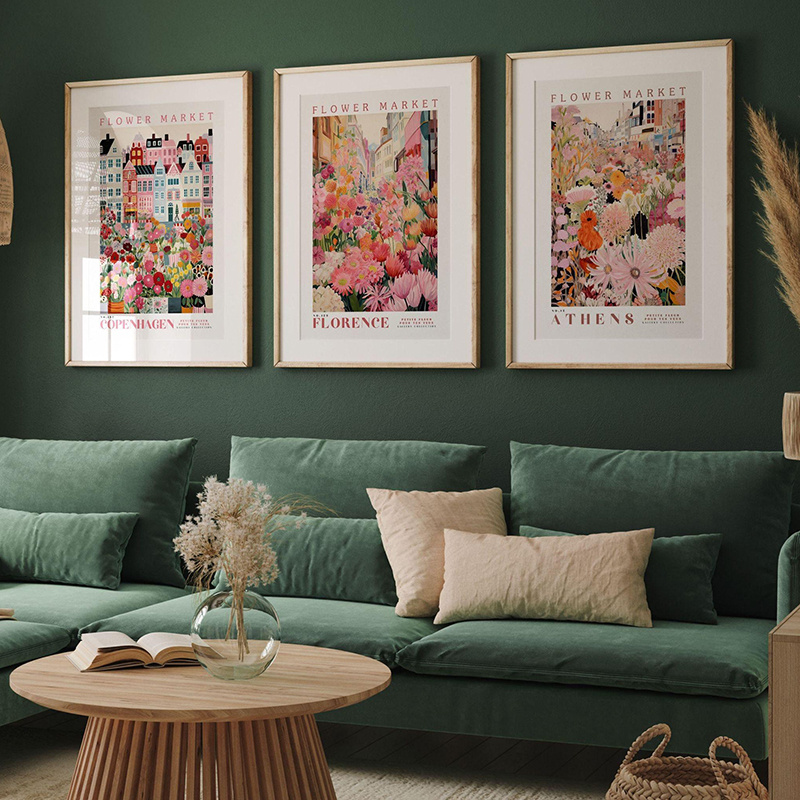 3 poster moderni su tela con m - Home Office Marketing recensione e prezzo