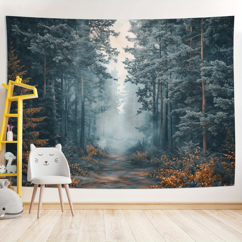 Misty Forest Path, stampa digi - Home Office Background recensione e prezzo
