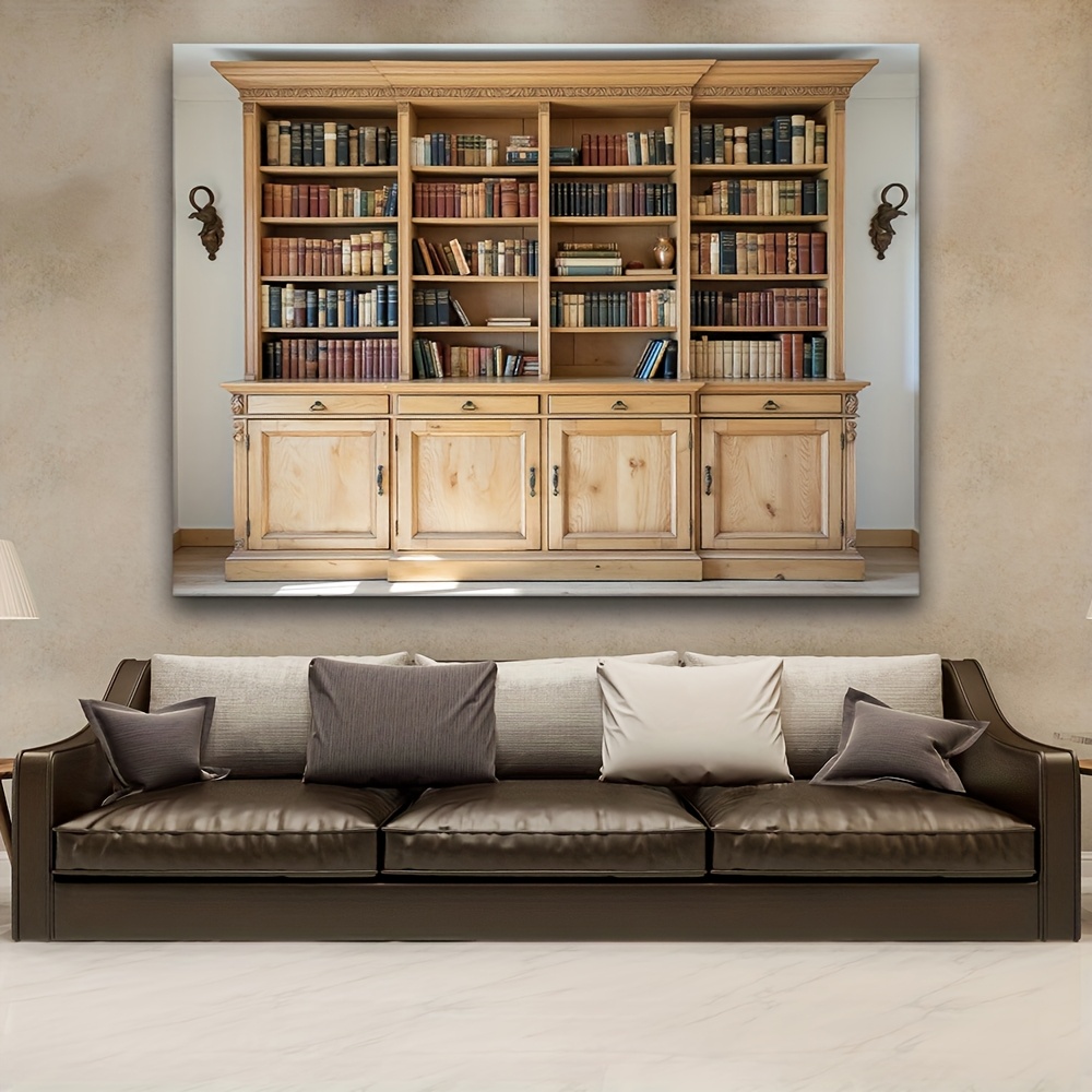 1 elegante libreria in legno c - Home Office Background recensione e prezzo
