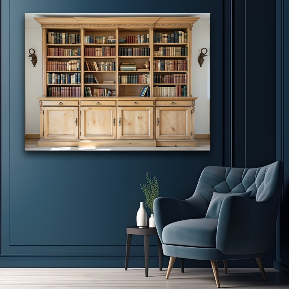1 elegante libreria in legno c - Home Office Background recensione e prezzo