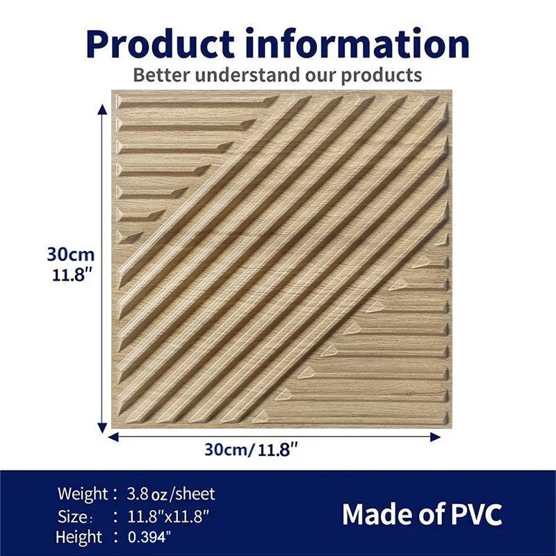 12 pezzi pannello da parete 3D - Home Office Background recensione e prezzo